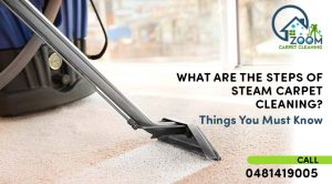 Read more about the article What Are The Steps of Steam Carpet Cleaning? Things You Must Know